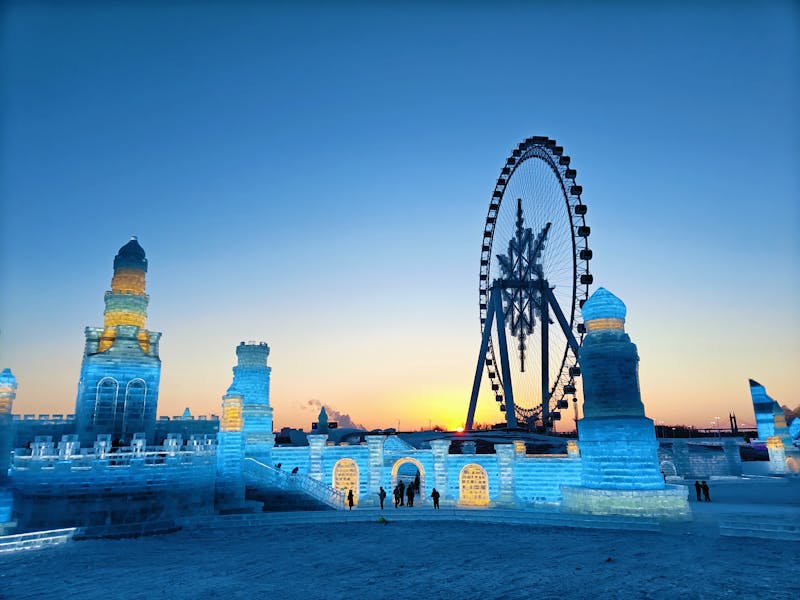 Eis- und Schneefestival in Harbin, China - ©Xiuying Zou
