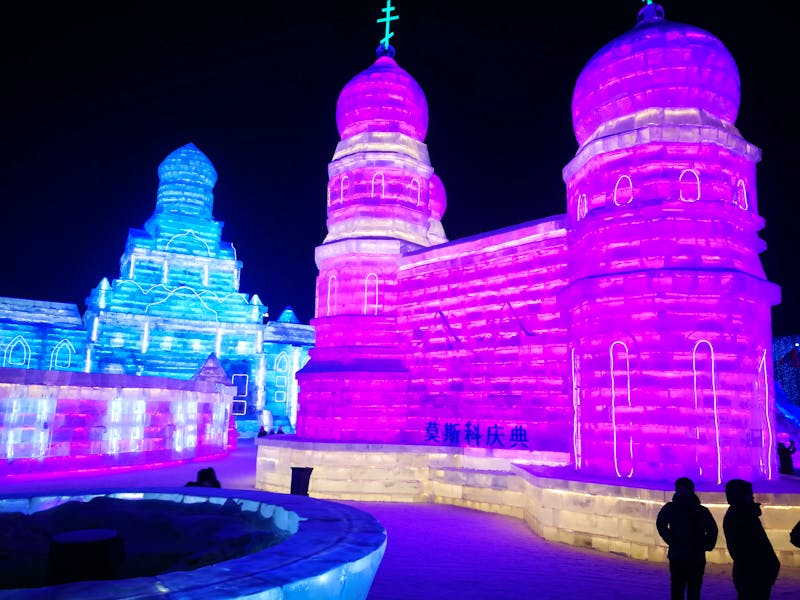 Eis- und Schneefestival in Harbin, China - ©Xiuying Zou