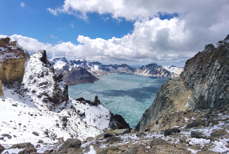 Himmelssee im Changbaishan Gebirge in Jilin, China - ©Xiuying Zou