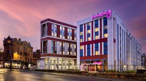 Moxy-Glasgow-Merchant-City-Außenansicht – © Moxy Glasgow Merchant City