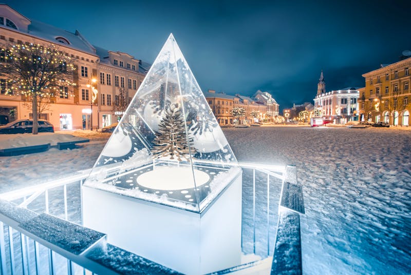 Weihnachtskunst in Vilnius  - ©held by GoVilnius