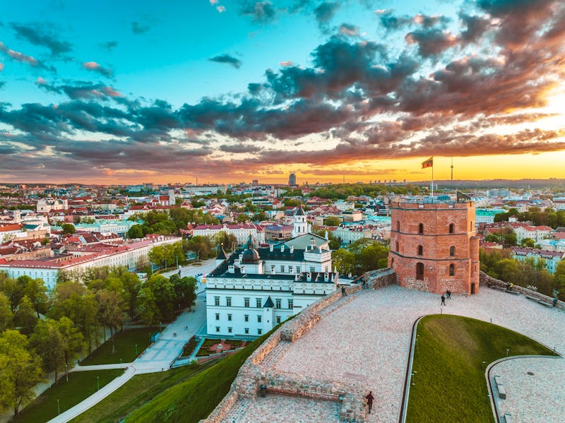 Gediminas-Turm in Vilnius  - &copy;held by GoVilnius