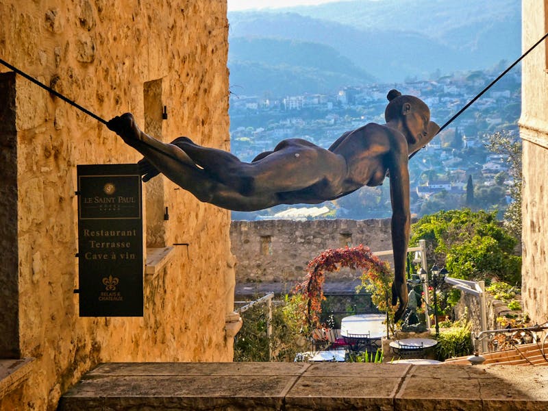 Skulptur im Künstlerort St. Paul de Vence  - ©Gina Egenolf - Eberhardt TRAVEL
