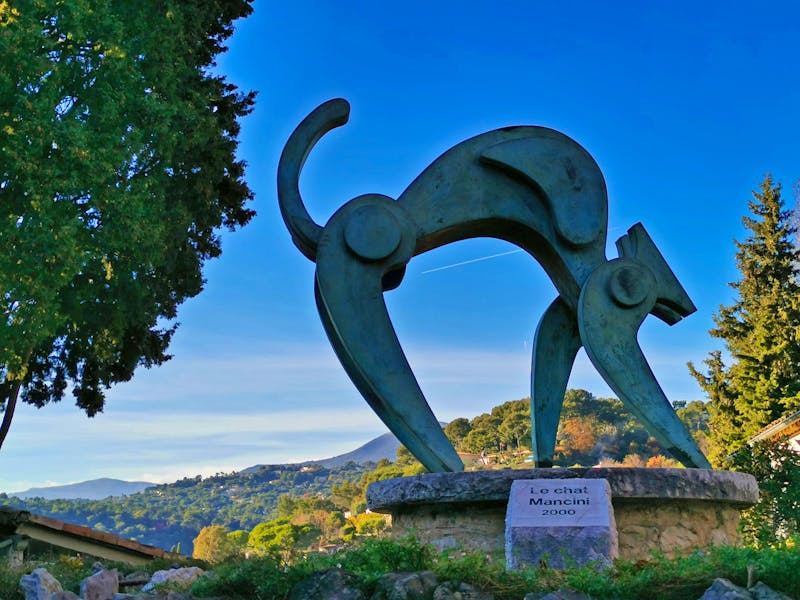 Skulptur im Künstlerort St. Paul de Vence  - &copy;Gabriele Sauer - Eberhardt TRAVEL