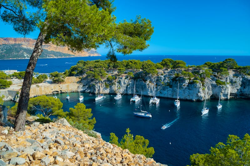 Calanques in Südfrankreich bei Cassis  - ©Yamagiwa - stock.adobe.com