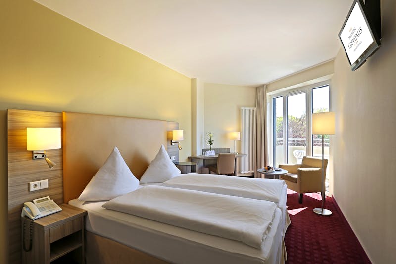 Parkhotel CUP VITALIS - Zimmerbeispiel Doppelzimmer Komfort  – ©Parkhotel CUP VITALIS, Foto: Jean Molitor