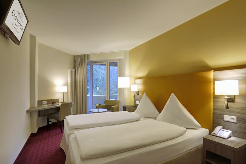 Parkhotel CUP VITALIS - Zimmerbeispiel Doppelzimmer Standard  – ©Parkhotel CUP VITALIS, Foto: Jean Molitor
