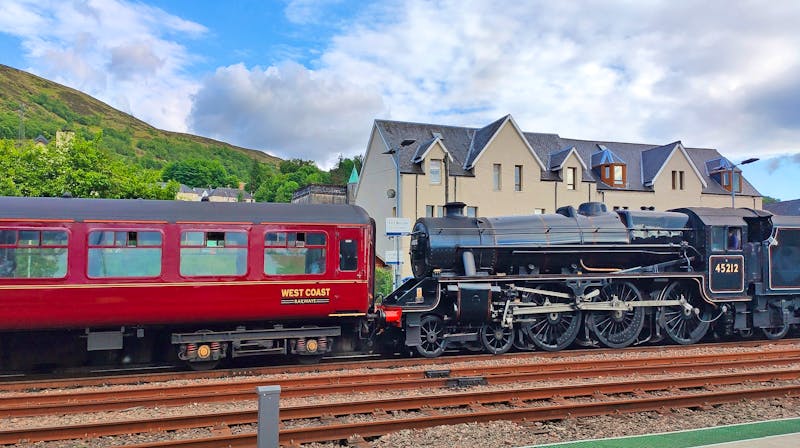 Jacobite Steam Train in Fort William - ©Konrad Füssel - Eberhardt TRAVEL