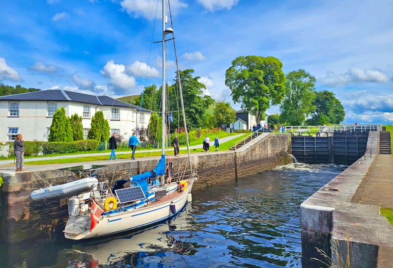 Schleusentreppe Neptun's Staircase in Fort William - ©Vivien Fiedler - Eberhardt TRAVEL