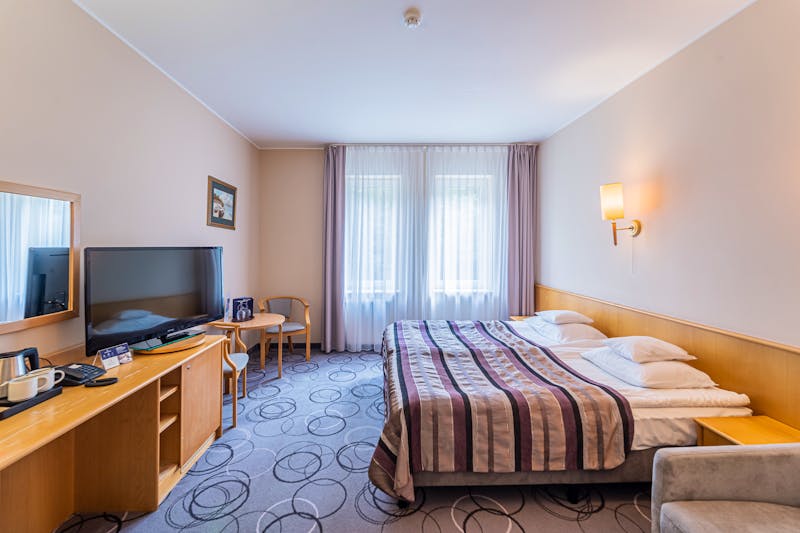 Zimmerbeispiel Economy-Zimmer Hotel Senator – ©Hotel Senator