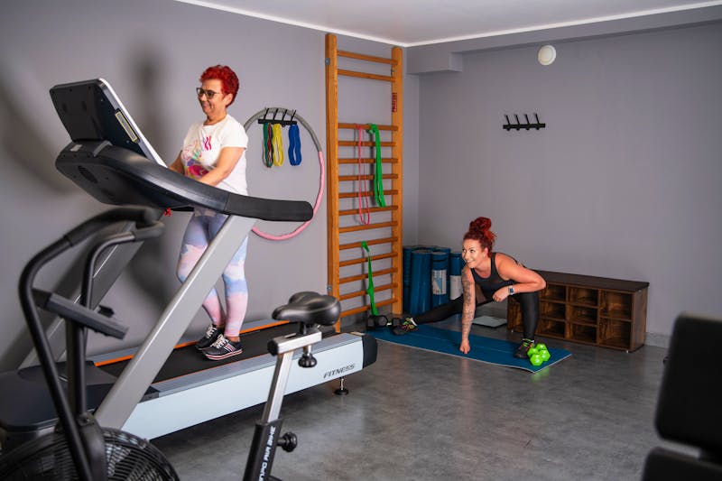 kleiner Fitnessraum im Maxymilian Unique Hotel – ©Maxymilian Unique Hotel