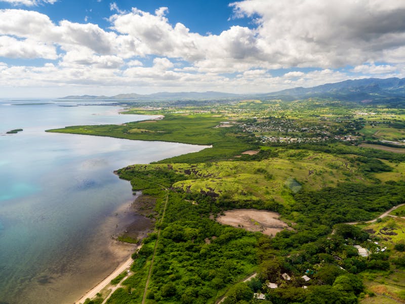 Küstenlinie der Fidschi-Insel Viti Levu bei Nadi - ©Guy - stock.adobe.com