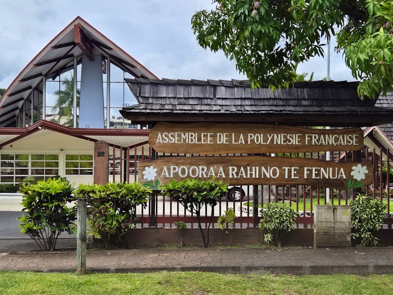 Stadtrundgang Papeete - Parlament - ©Frank Nimschowski - Eberhardt TRAVEL