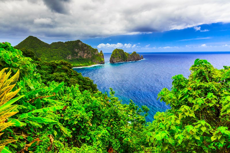 Camel Rock nahe Lauli i auf Pago Pago  - Amerikanisch Samoa - ©SCStock - stock.adobe.com