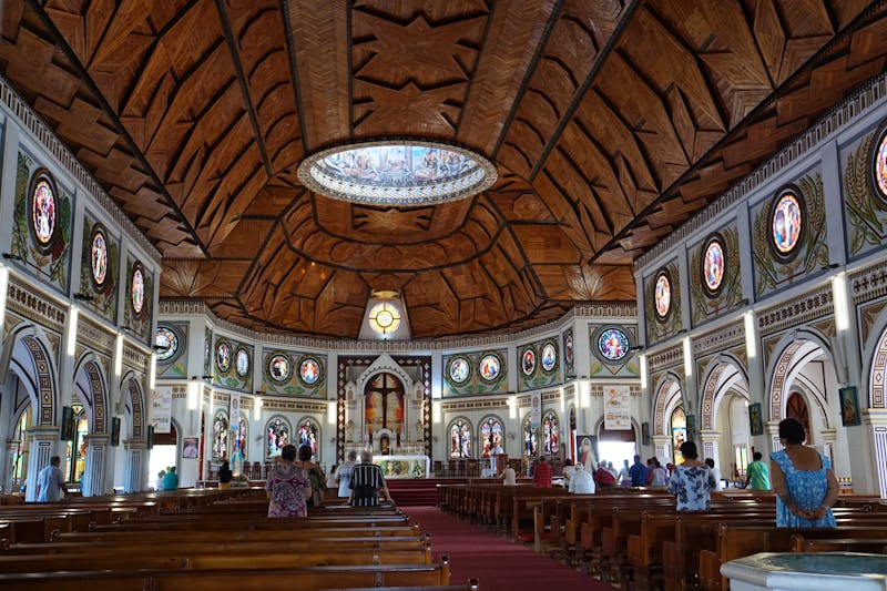 Kathedrale von Innen in Apia, Samoa  - ©Michel Pretzsch - stock.adobe.com