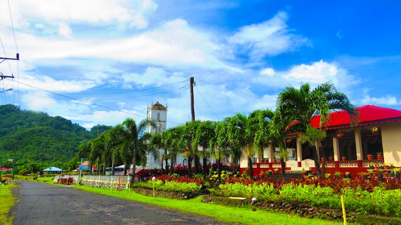 typischer Ort auf Samoa - ©VJH Photography - stock.adobe.com