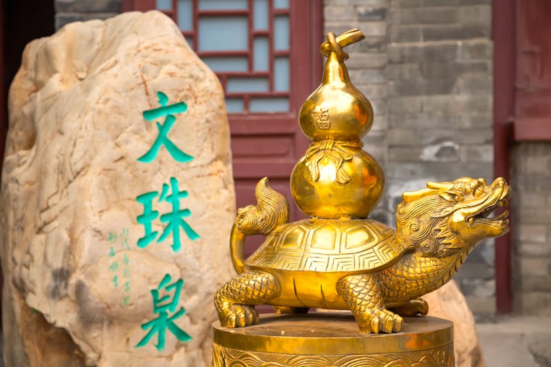 Tianjin - religiöse Statue am taoistischen Tianhou-Tempel - ©coward_lion - stock.adobe.com