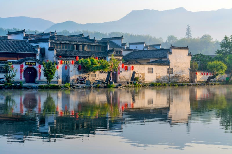Historisches Dorf bei Hongcun in Anhui  - ©Todos los derechos reservados
