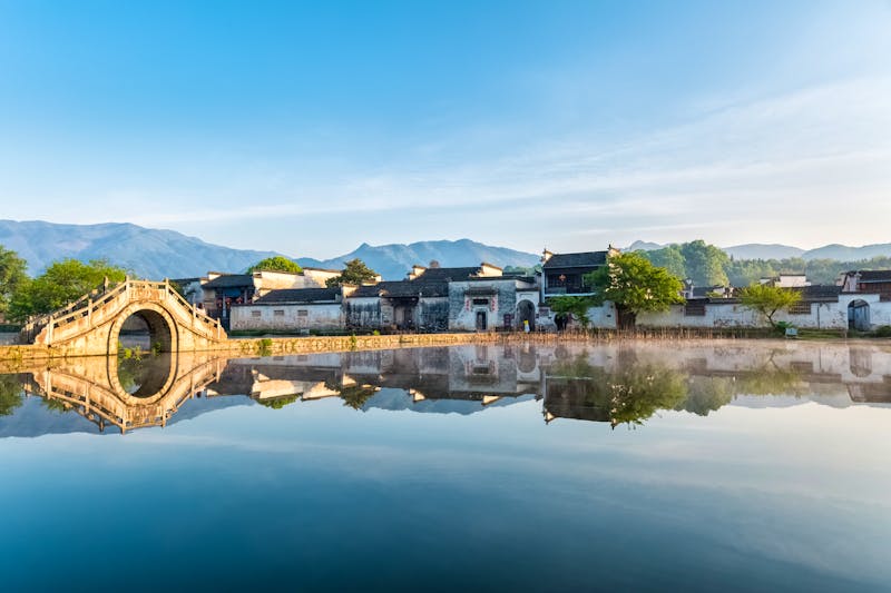 Historisches Dorf bei Hongcun in Anhui  - ©chungking - stock.adobe.com