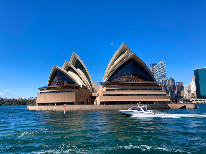 Opernhaus von Sydney vom Wasser aus - &copy;Andreas Wolfsteller (Eberhardt TRAVEL)