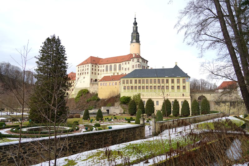 Blick zum Schloss Weesenstein - ©hecht7 - stock.adobe.com