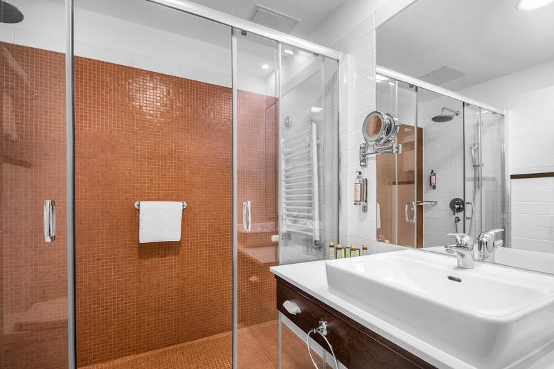 Bonvital Wellness & Gastro Hotel Beispiel Badezimmer – ©Bonvital Wellness & Gastro Hotel