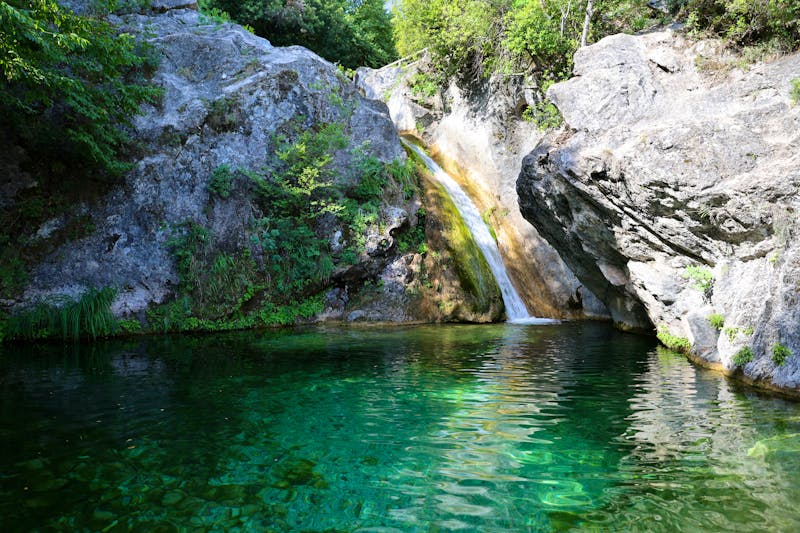 Enipeas Wasserfall im Olympus Nationalpark - ©matko - stock.adobe.com