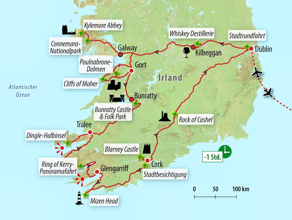 Ihre Reiseroute – © Eberhardt TRAVEL