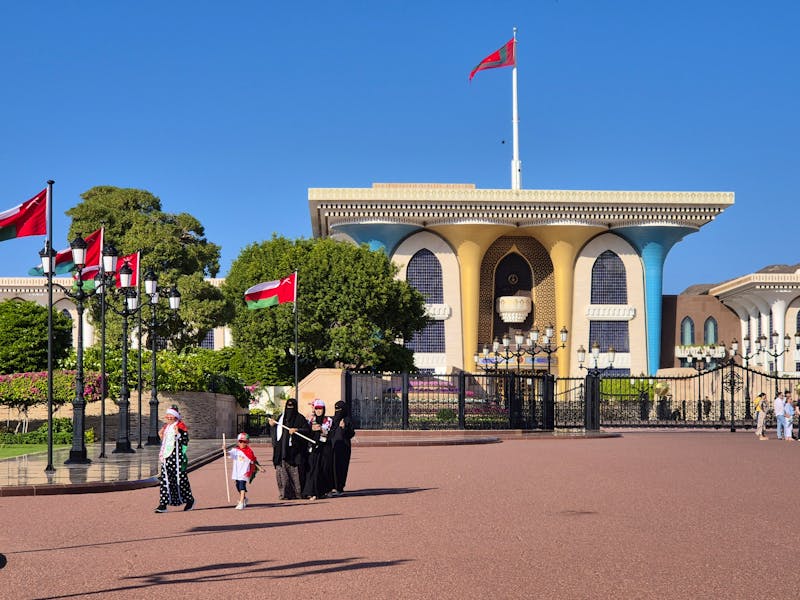 Al Alam-Palast in Muscat - ©Frank Nimschowski - Eberhardt TRAVEL