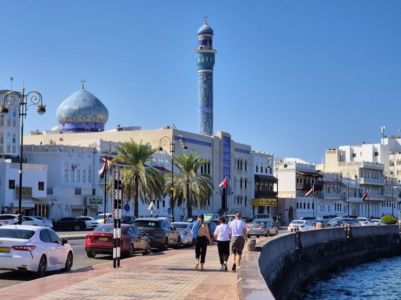 Corniche - Strandpromenade in Muscat - ©Frank Nimschowski - Eberhardt TRAVEL