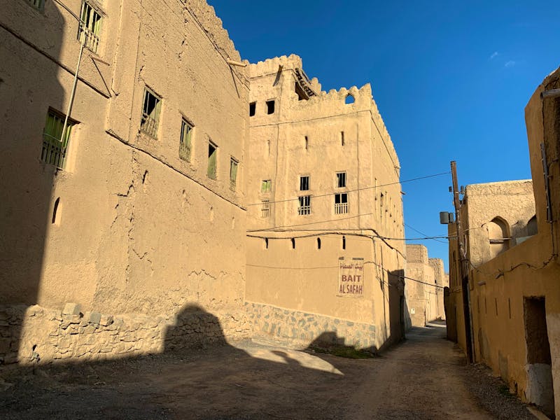 Al Hamra - Lehmziegelbauten - ©Ralf Mehnert - Eberhardt TRAVEL