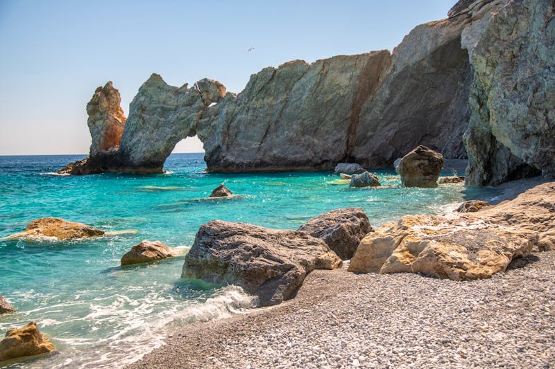Strand Lalaria auf der Insel Skiathos - ©jovannig - stock.adobe.com