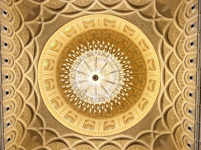 Kuppel der Sultan Qaboos Moschee in Salalah - ©Frank Nimschowski - Eberhardt TRAVEL