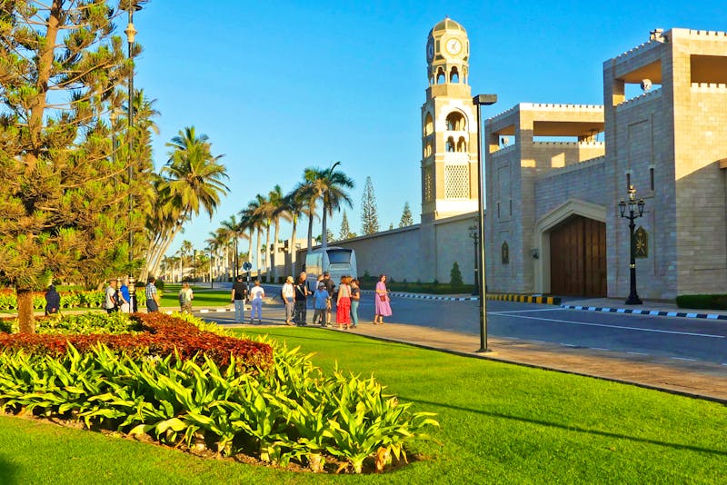 Stadtpalast des Sultans in Salalah - ©Frank Nimschowski - Eberhardt TRAVEL