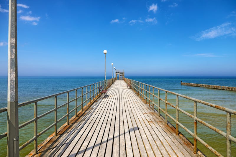 Seebrücke in Sianozety an der polnischen Ostsee - ©marek_usz - stock.adobe.com