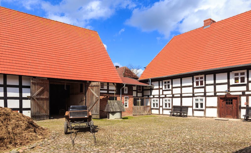 Fachwerkhäuser im 