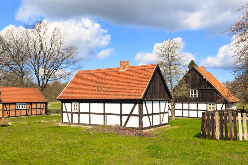 Fachwerkhäuser im 