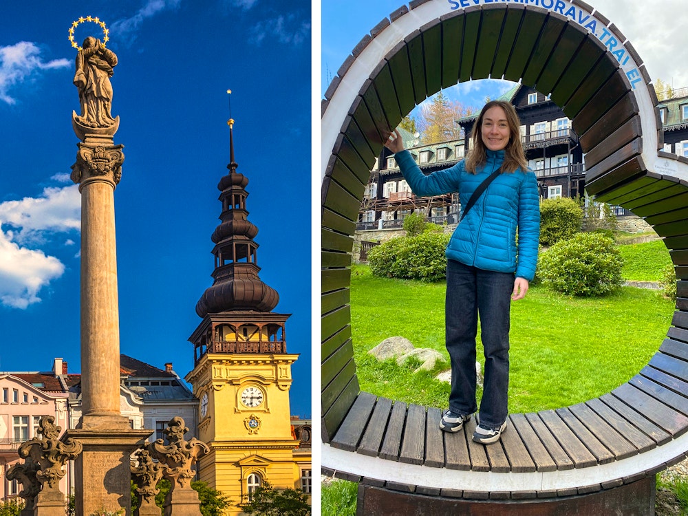 Eberhardt-Produktmanagerin Anna Jeske in Ostrava in Tschechien – © Eberhardt TRAVEL