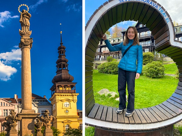 Eberhardt-Produktmanagerin Anna Jeske in Ostrava in Tschechien – © Eberhardt TRAVEL