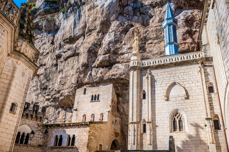 Wallfahrtsort Rocamadour in der Region Okzitanien - ©FredP - stock.adobe.com