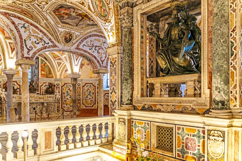 Krypta in der Kathedrale von Salerno  - ©Francesco Bonino - stock.adobe.com