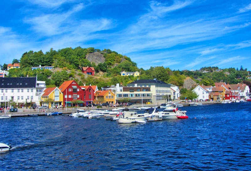 Hafen von Mandal in Norwegen - ©Arne Schlösser - Eberhardt TRAVEL
