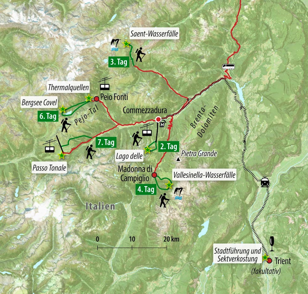 Ihre Reiseroute – © Eberhardt TRAVEL