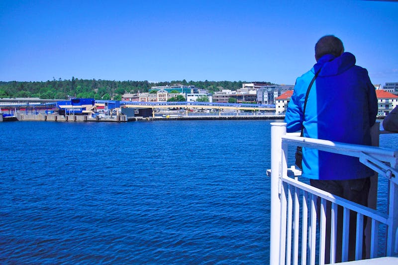 Ankunft mit der Fähre im Hafen von Kristiansand - ©Norbert Binder - Eberhardt TRAVEL
