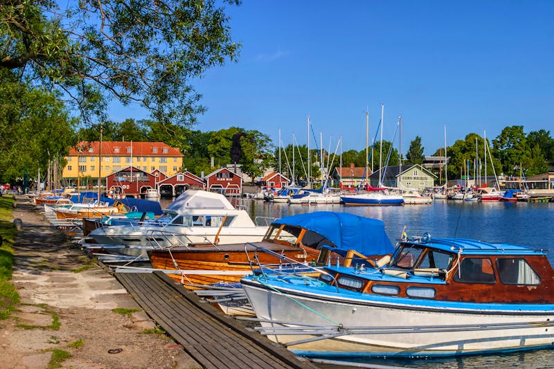 Hafenstadt Hjo in Schweden - ©Lars Johansson - stock.adobe.com