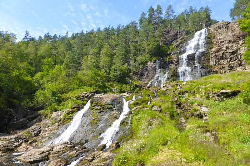 Wasserfall Svandalsfossen am Ryfylkevegen - ©Dirk Schlosser - Eberhardt TRAVEL