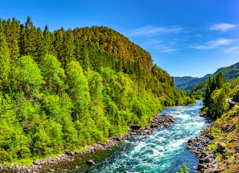 Landschaft am Ryfylkevegen in Norwegen - ©by-studio - stock.adobe.com