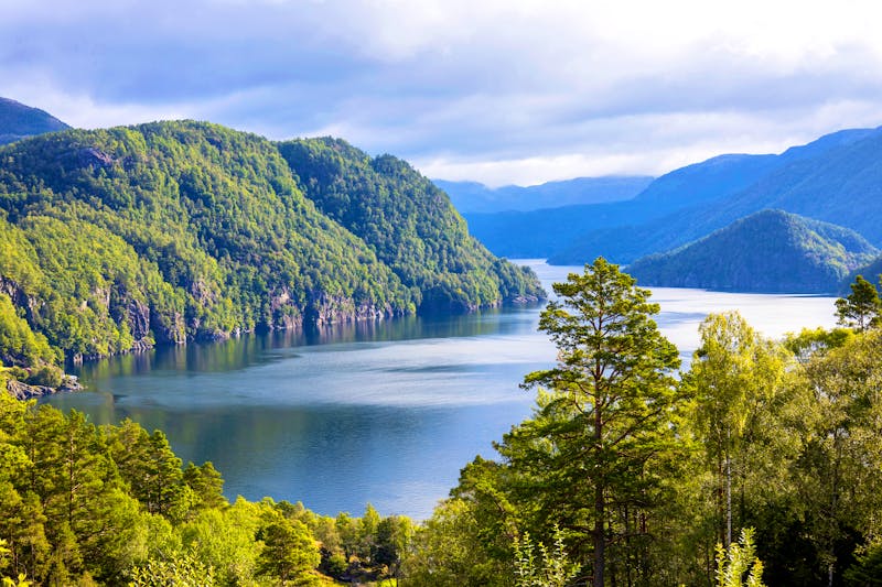 Landschaft am Ryfylkevegen in Norwegen - ©memory87 - stock.adobe.com
