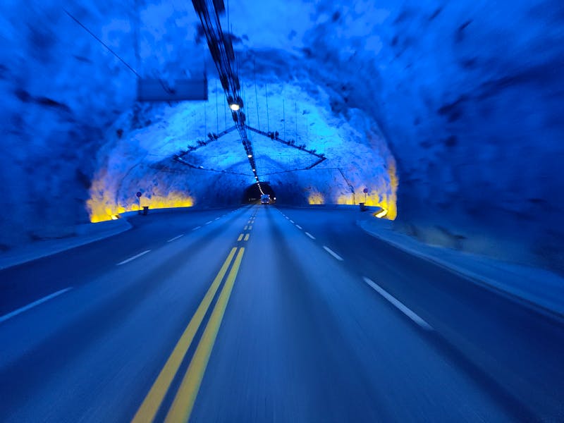 Laerdalstunnel in Norwegen - ©Sinah Witzig - Eberhardt TRAVEL