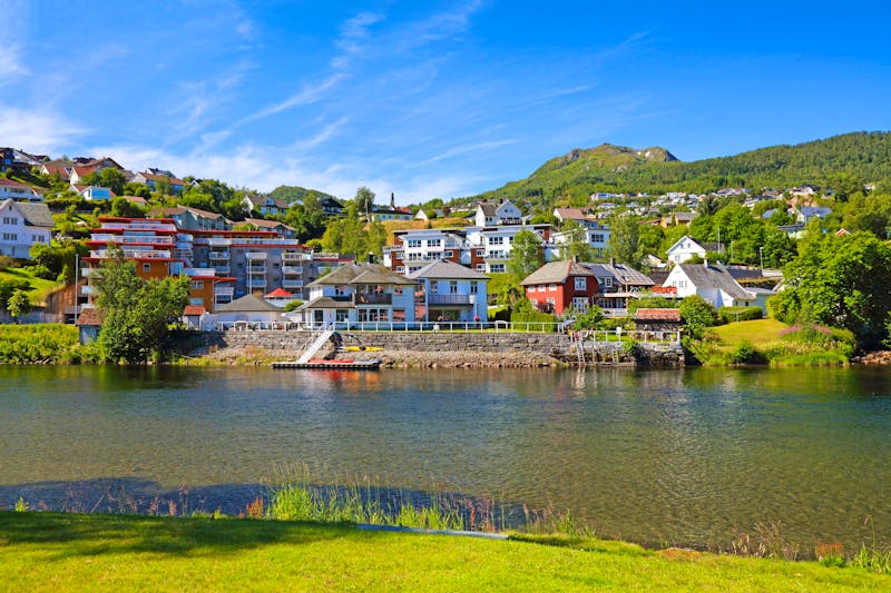 Stadt Förde im Westen Norwegens - ©Tupungato - stock.adobe.com